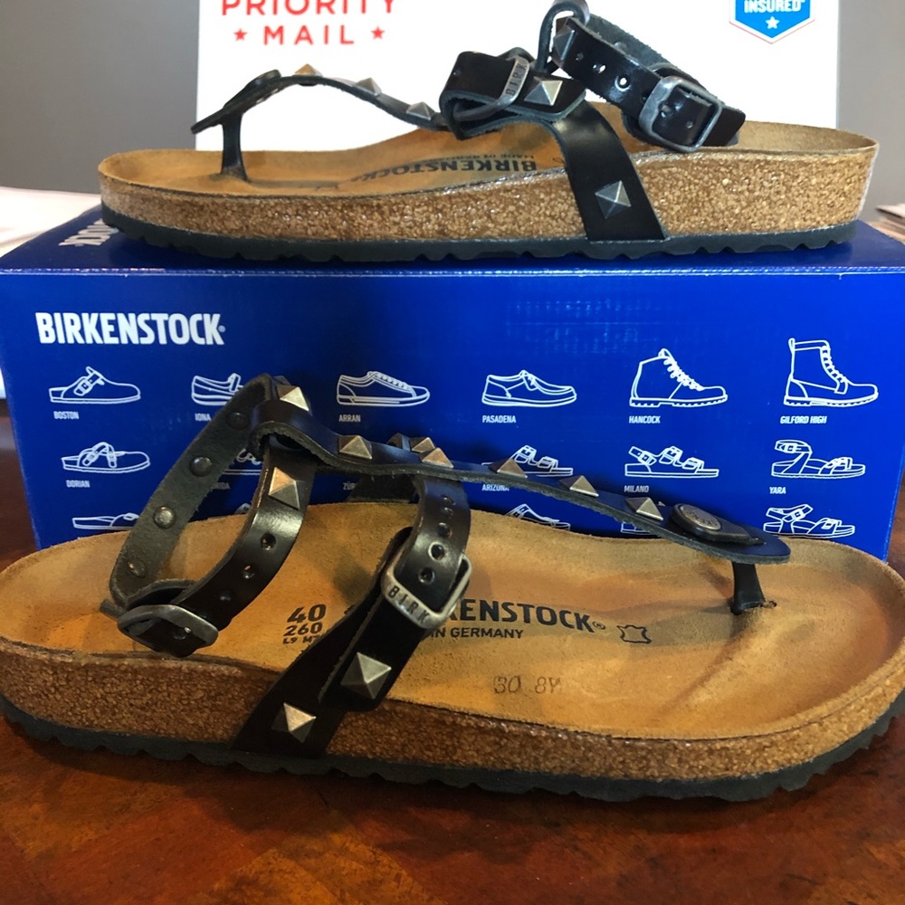 Birkenstock Marilla studded black asst medium new